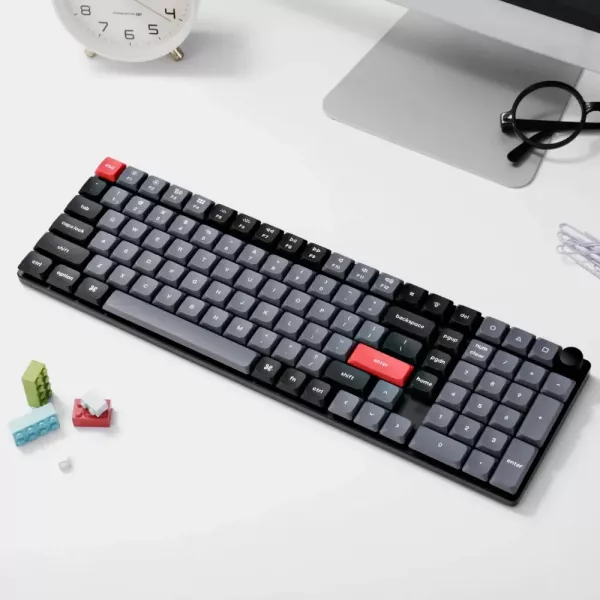 Ігрова клавіатура Keychron K17 Pro 103 Key RGB Gateron MX 2.0 Red (Black) (K17P-B1-UA)