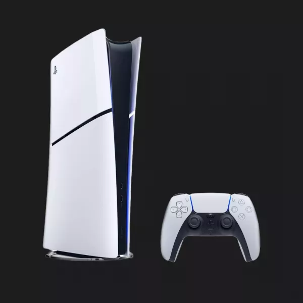 Ігрова приставка Sony PlayStation 5 Slim (Digital Edition) (Fortnite Cobalt Star Bundle) (1TB)